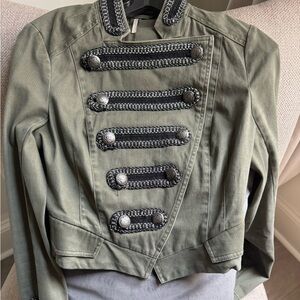 Free people military style jacket